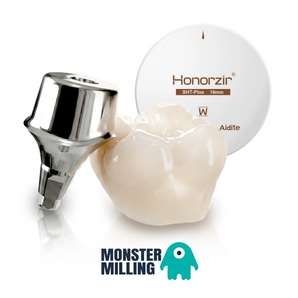 Honorzir HT+ Crown + Abutment